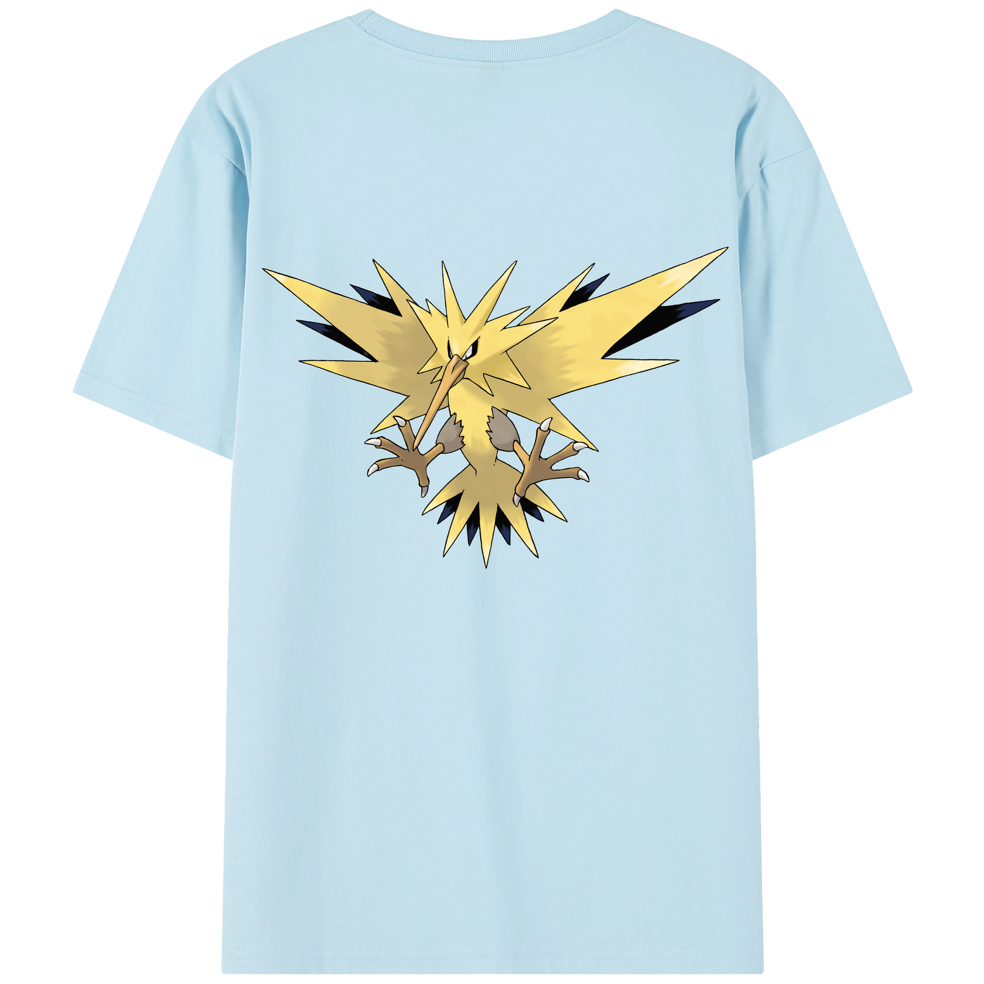 （画像用） ポケットモンスター Pokémon 綿100％半袖Tシャツ（背面プリント）